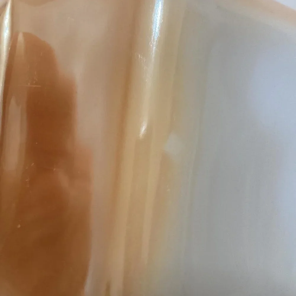 PRE OWNED VINTAGE Fire King Loaf Pan Peach Lustre